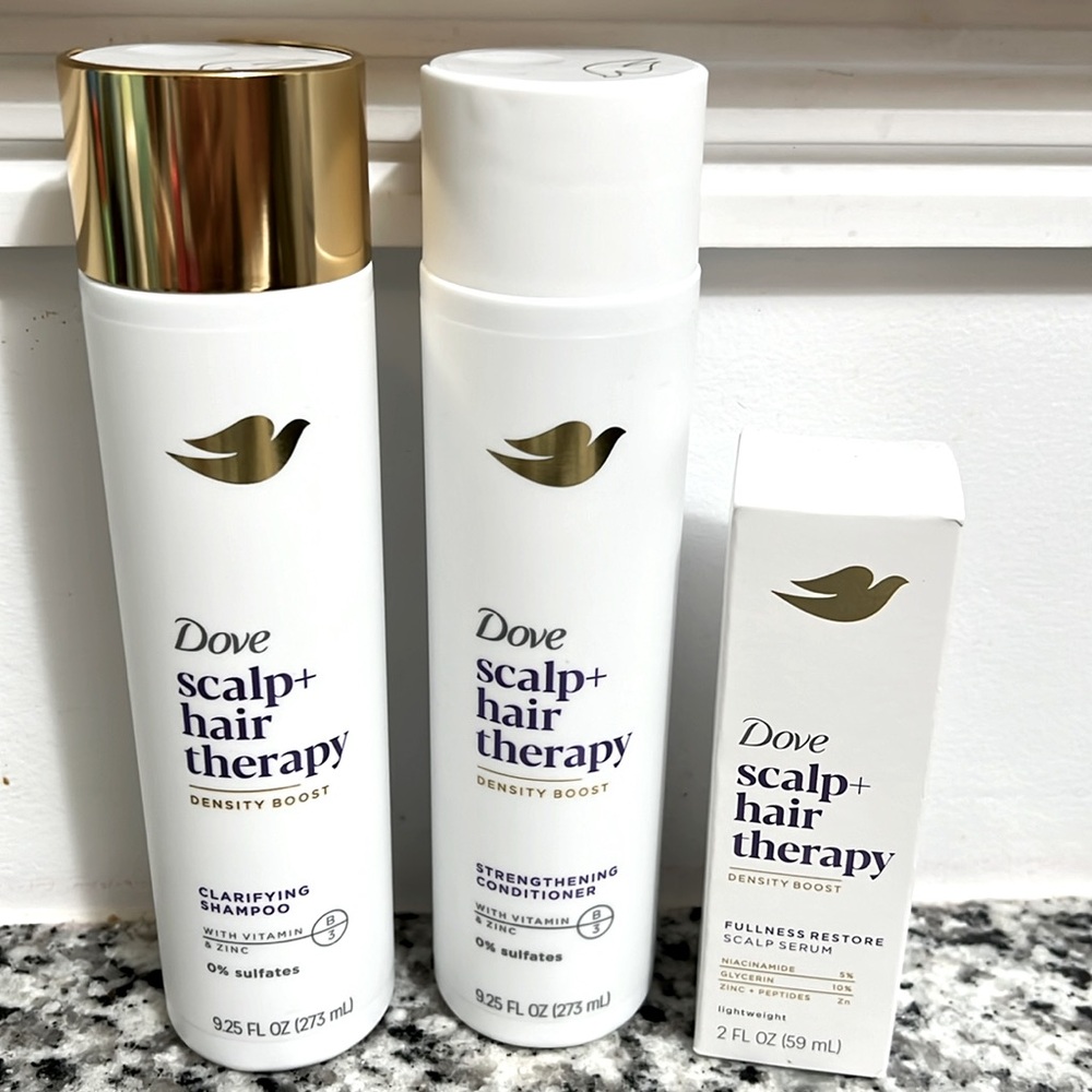 3X Dove Scalp+ Hair Therapy